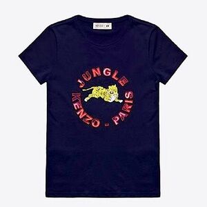 Kenzo Jungle Paris x H&M Tiger Embroidered T-Shirt
